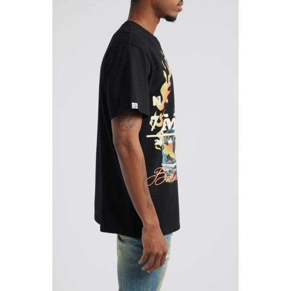 Billionaire Boys Club Oversized Mercer Motorcycle SS Knit 841-8318 - Picture 5 of 9